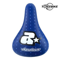 Sillín deportivo TONYBIKESGDL Aerobmx azul con puntos, diseño ergonómico de alta resistencia para ciclismo freestyle