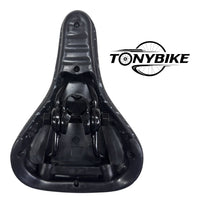 Sillín de bicicleta TONYBIKESGDL Aerobmx negro con patrón de diamantes y diseño ergonómico para freestyle