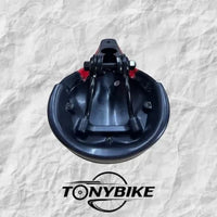 Sillín deportivo TONYBIKESGDL negro y rojo con estructura ergonómica y montaje universal para bicicleta