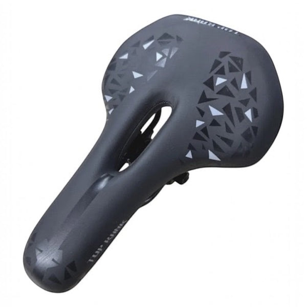 ASIENTO MTB ANTIPROSTATICO MOD TR04 NEGRO GRIS PARA MTB