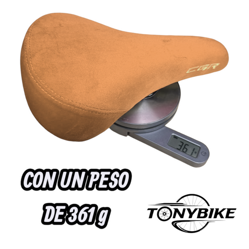 ASIENTO MISFIT CGR GAMUZA STUNTBIKE/MTB CAFÉ
