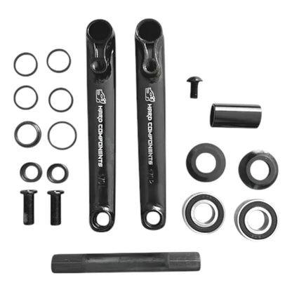Crankset Hard Components 3 Pzs Centro Mid Bmx Cromoly Vgbikes Reforzado