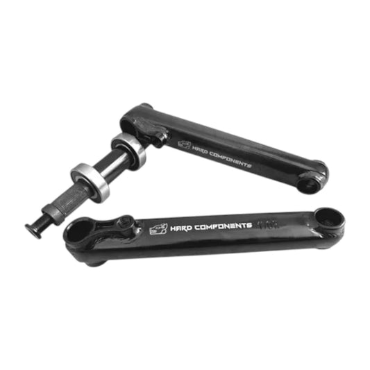 Crankset Hard Components 3 Pzs Centro Mid Bmx Cromoly Vgbikes Reforzado