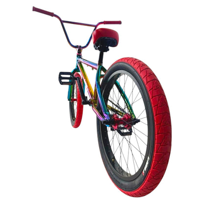 Bicicleta Centro Mid, Gorila Savage Tornasol/Roja Rodado 20