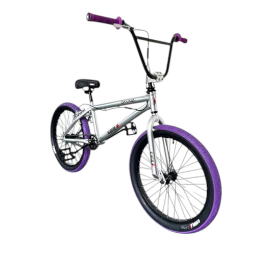 Bicicleta Centro Americano, Gorila Savage Plata/Morado, Rodado 20