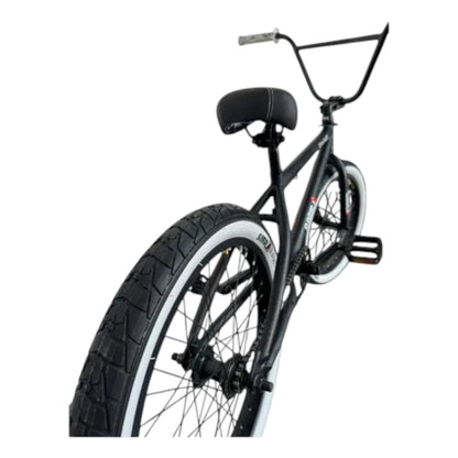 Bicicleta Gorila Bmx Savage Rodado 20 Negro/Blanco, Centro Mid Trucos