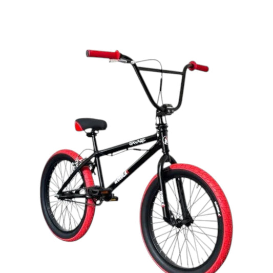 Bicicleta Centro  Americano, Gorila Savage Negro/Roja, Rodado 20